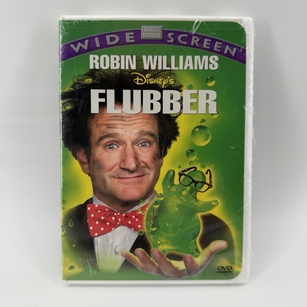 Flubber DVD New Disney Comedy Kids Family Robin Williams Widescreen